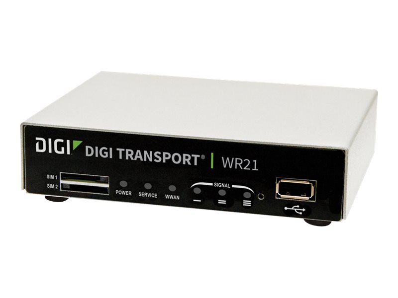 Digi TransPort WR21 - router - WWAN - desktop