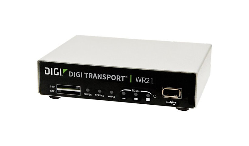 Digi TransPort WR21 - router - WWAN - desktop