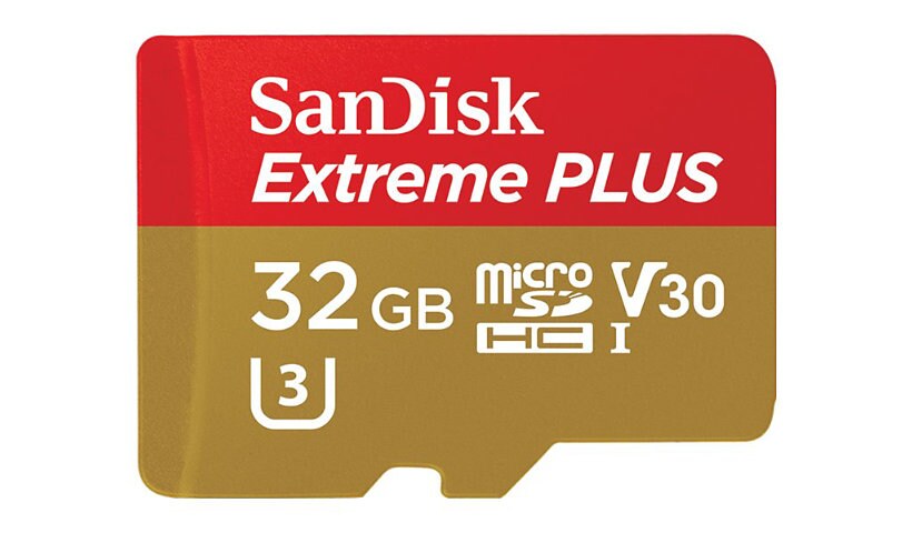 SanDisk ExtremePlus 32GB microSDHC Memory Card