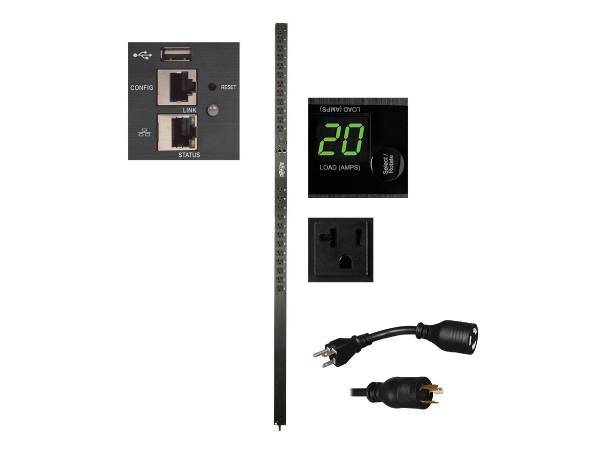 Eaton 1.9kW Single-Phase Monitored PDU with LX Platform Interface, 120V Out