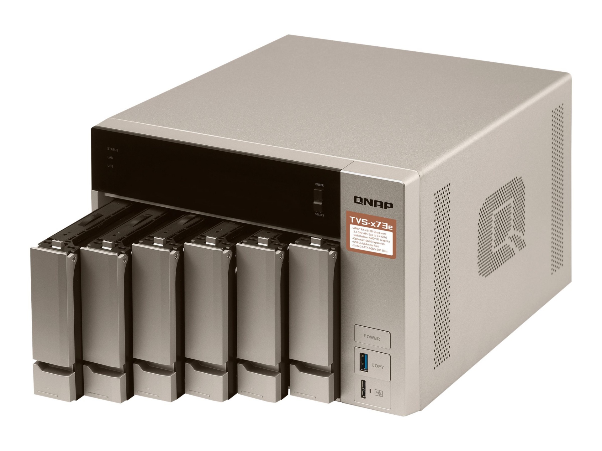 QNAP TVS-673e - NAS server