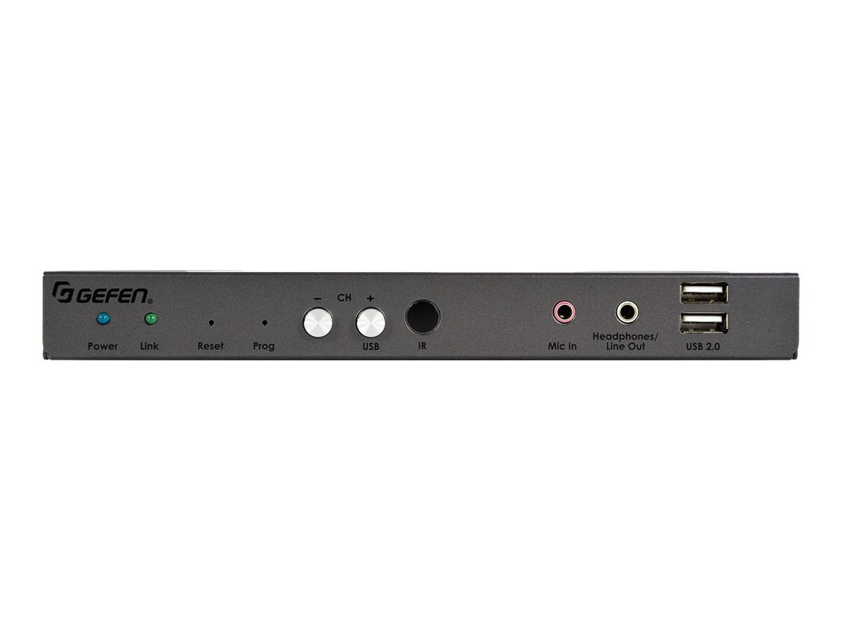 Gefen 4K Ultra HD HDMI KVM over IP - Receiver Package - video/audio/infrared/serial extender - HDMI