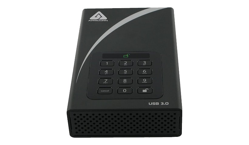 Apricorn Aegis Padlock DT ADT-3PL256-12TB - hard drive - 12 TB - USB 3.0
