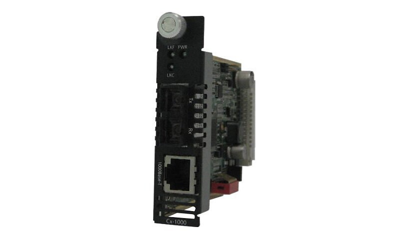 Perle C-1000-M2LC2 - fiber media converter - GigE