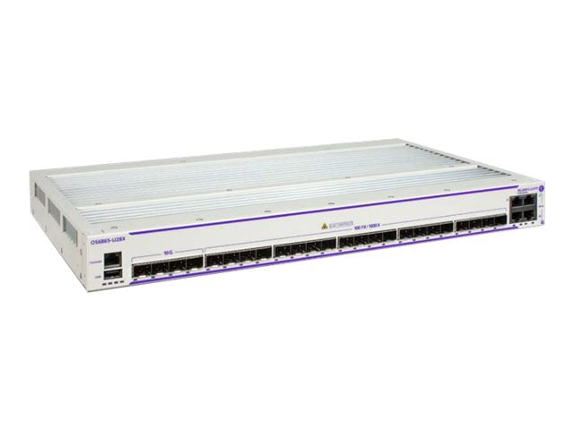 Alcatel-Lucent OmniSwitch 6865-U28X - switch - 28 ports - managed - rack-mo