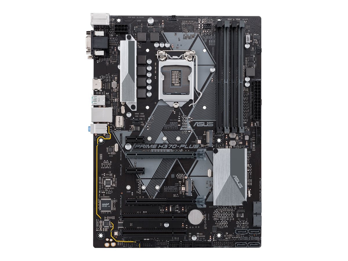 ASUS PRIME H370-PLUS - motherboard - ATX - LGA1151 Socket - H370