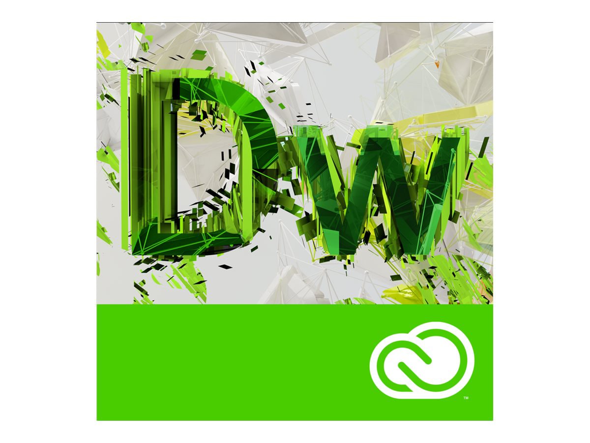 Adobe Dreamweaver CC for Enterprise - Subscription New - 1 user