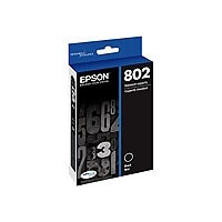 Epson 802 With Sensor - black - original - ink cartridge