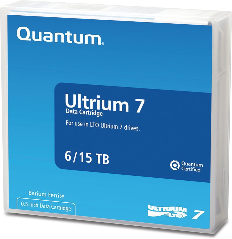 Quantum LTO Ultrium 7 M8 Pre-Labeled Media Cartridge