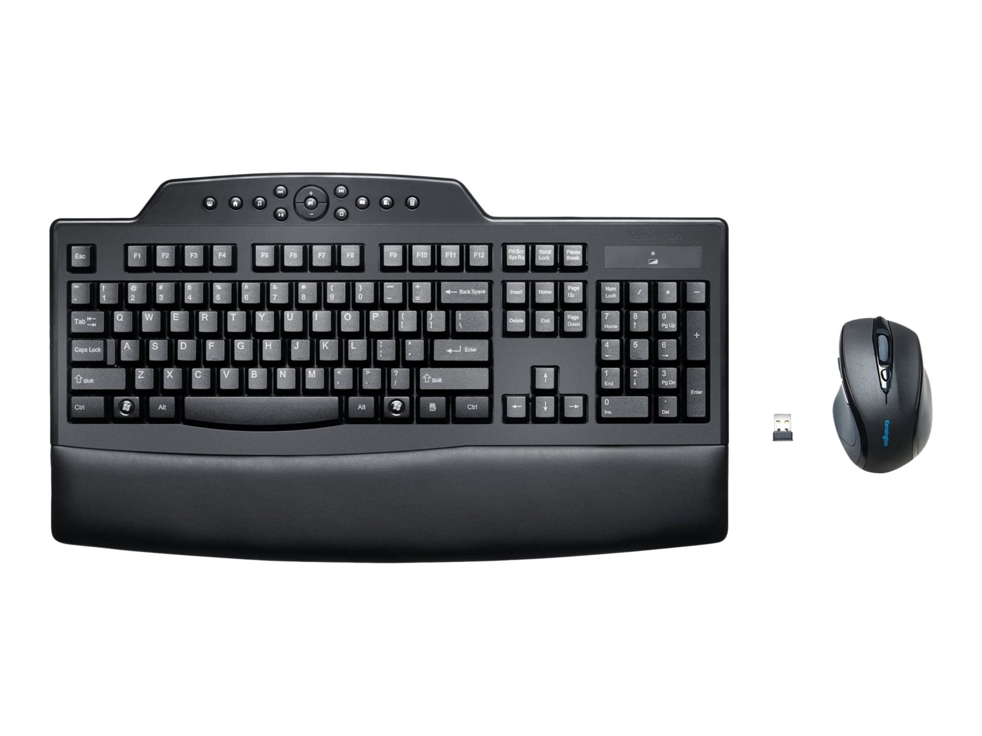 Kensington Pro Fit Wireless Comfort Desktop Set - keyboard and mouse set -