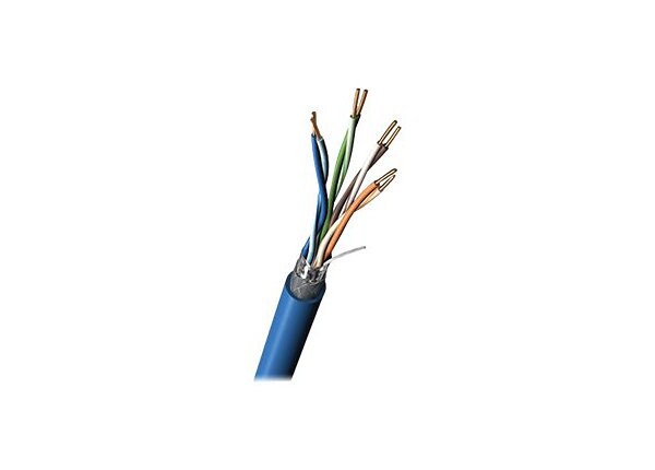 Belden 1000' 24 AWG PVC CAT5e Cable - Black