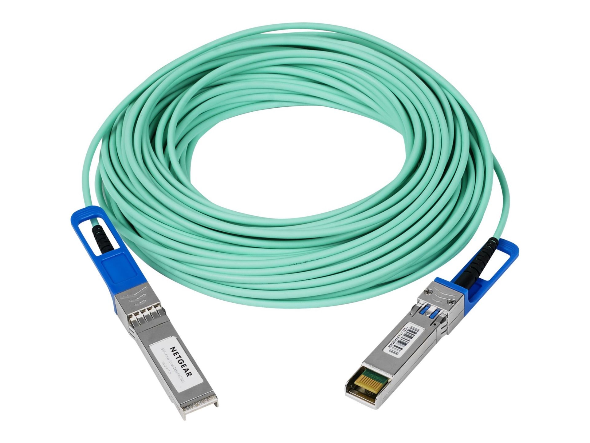 NETGEAR 20M Direct Attach Active Optical SFP+ DAC Cable (AXC7620)