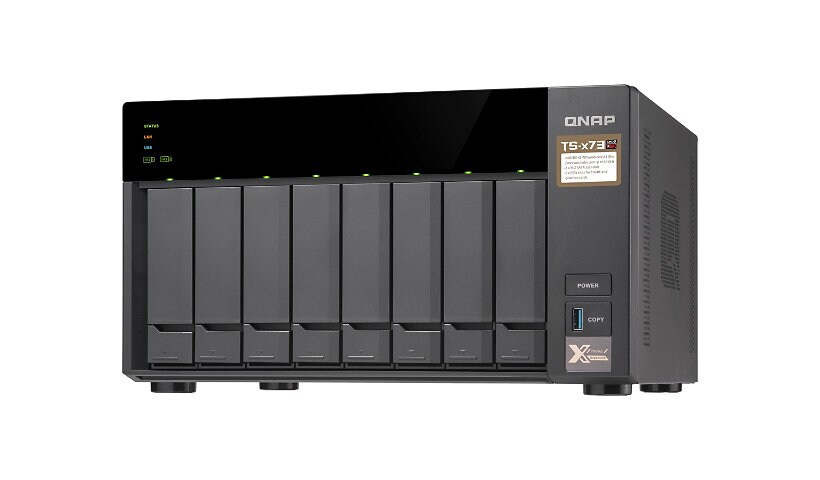 QNAP TS-873-8G - NAS server - 0 GB