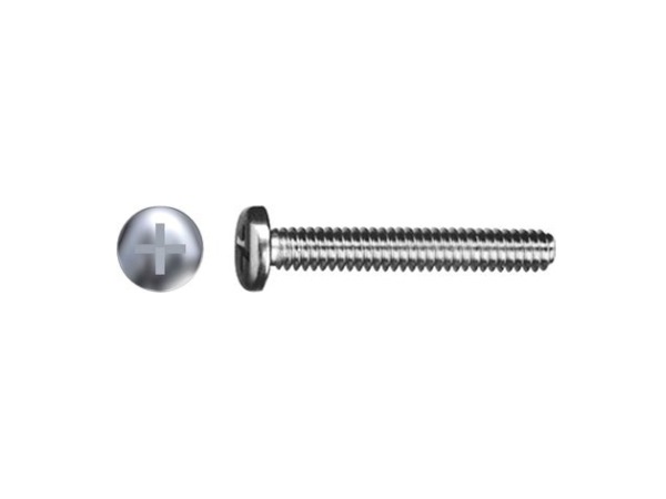 Ventev 10-32x1" Zinc Phillips Machine Screw