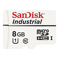 SanDisk Industrial - flash memory card - 8 GB - microSDHC UHS-I