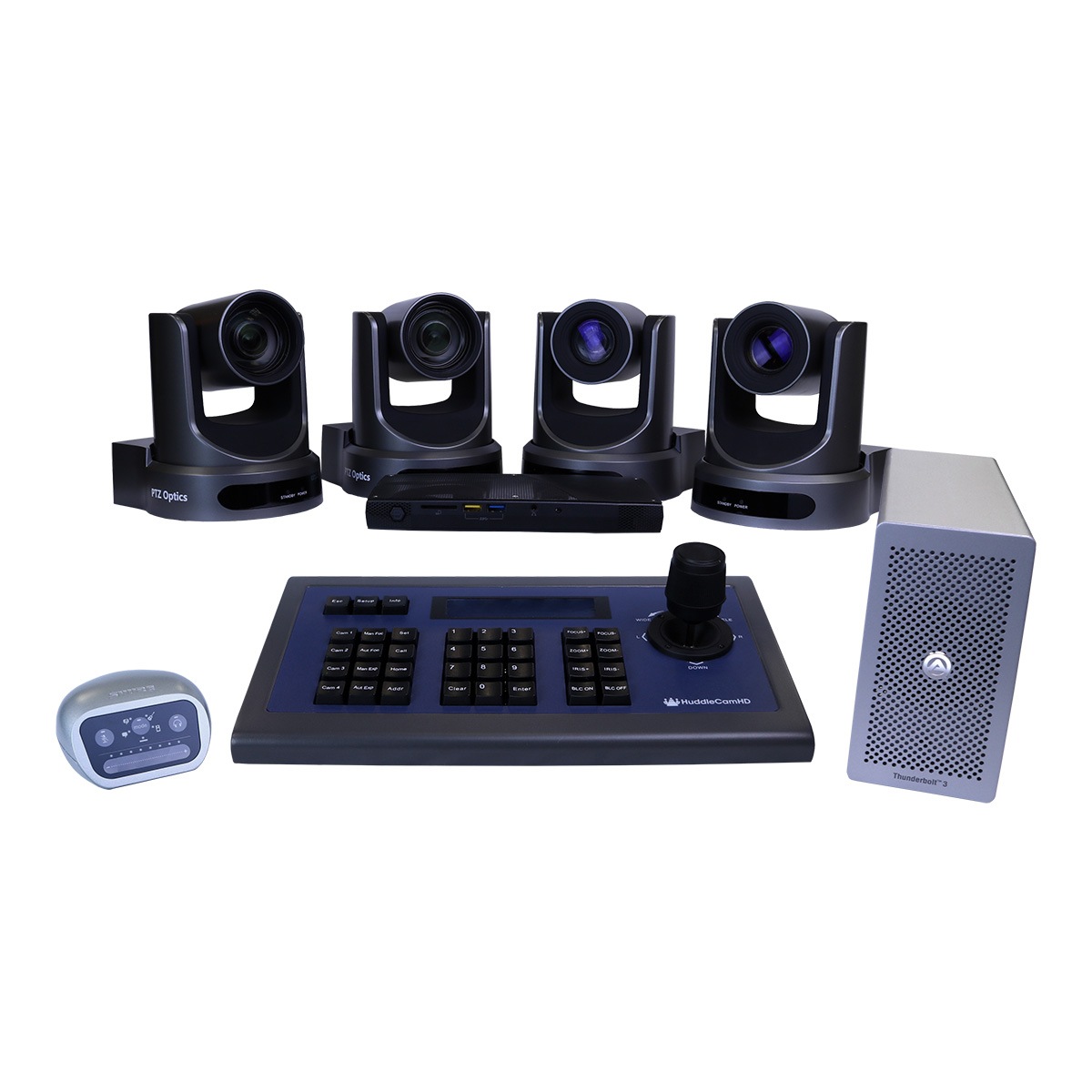 PTZOptics 20X-SDI & 3G-SDI Cable Producer Plus Kit - Gray