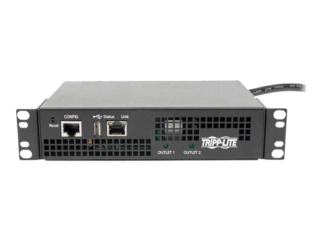 Thumbnail 2 of 8 for Eaton 1.4kW 120V Single-Phase Switched Mini PDU - LX Platform Interface, NEMA 5-15P 6 ft. (1.83 m) Cord, 0U, TAA - power