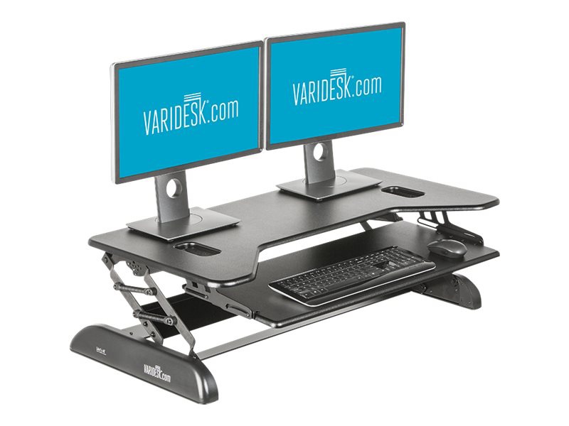 VariDESK Cube Plus 40 - standing desk converter - black