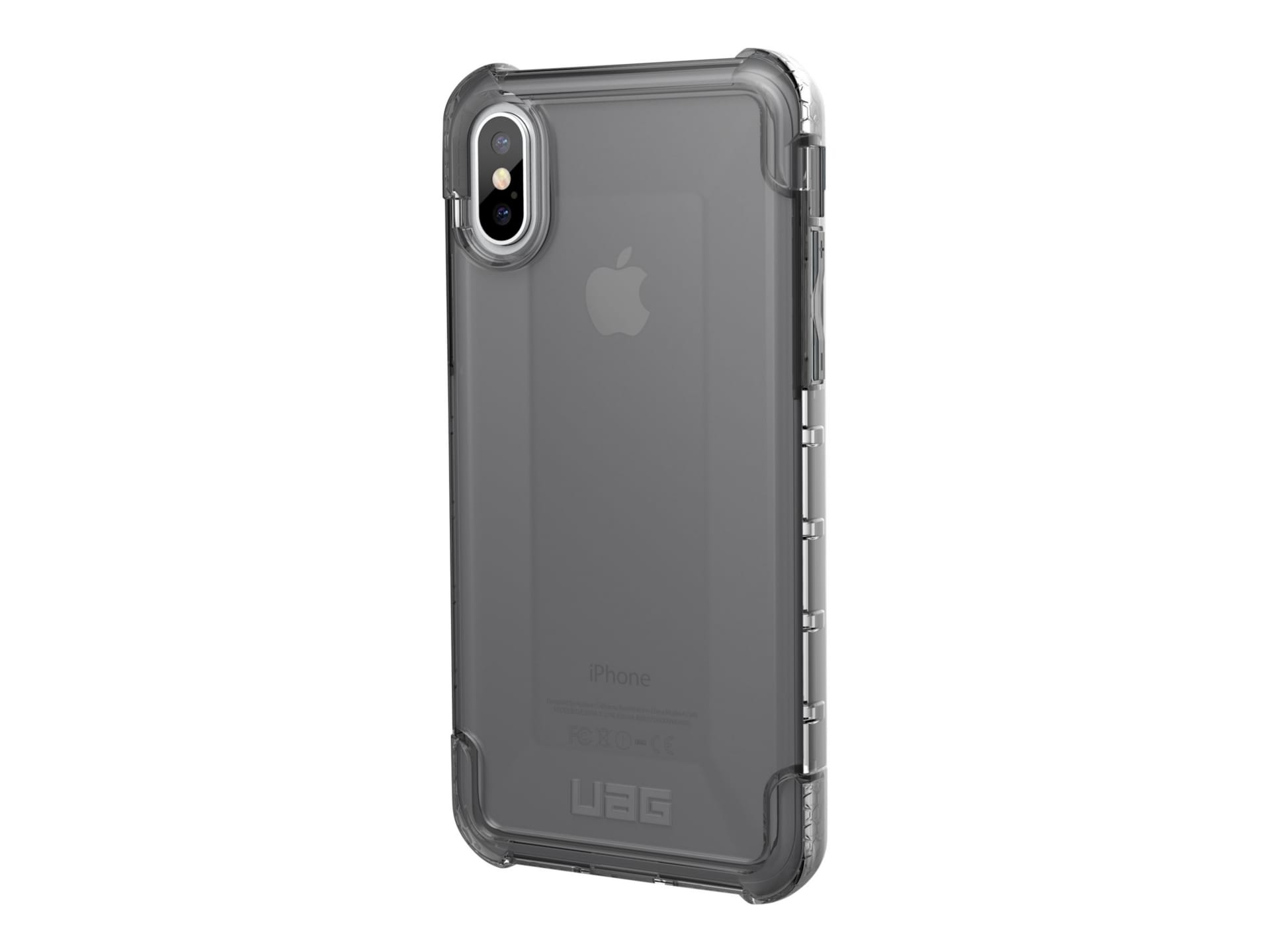 UAG Rugged Case for iPhone Xs / X [5.8-inch screen] - Ash Plyo - back cover