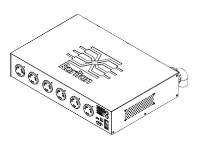 Raritan 3PH 208V 40A 6xNEMA L3-30R Power Distribution Unit