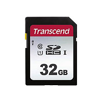 Transcend 300S - flash memory card - 32 GB - SDHC UHS-I