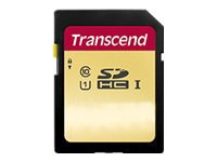 Transcend 500S - flash memory card - 16 GB - SDHC UHS-I