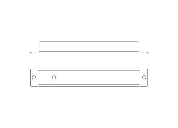 Juniper 7000 Universal Single Slot Filler Panel