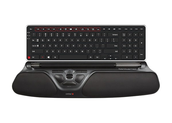 Contour Ultimate Workstation FREE3 - keyboard and rollerbar mouse set - BUNDLE-FREE3-WL - & Mouse CDW.com