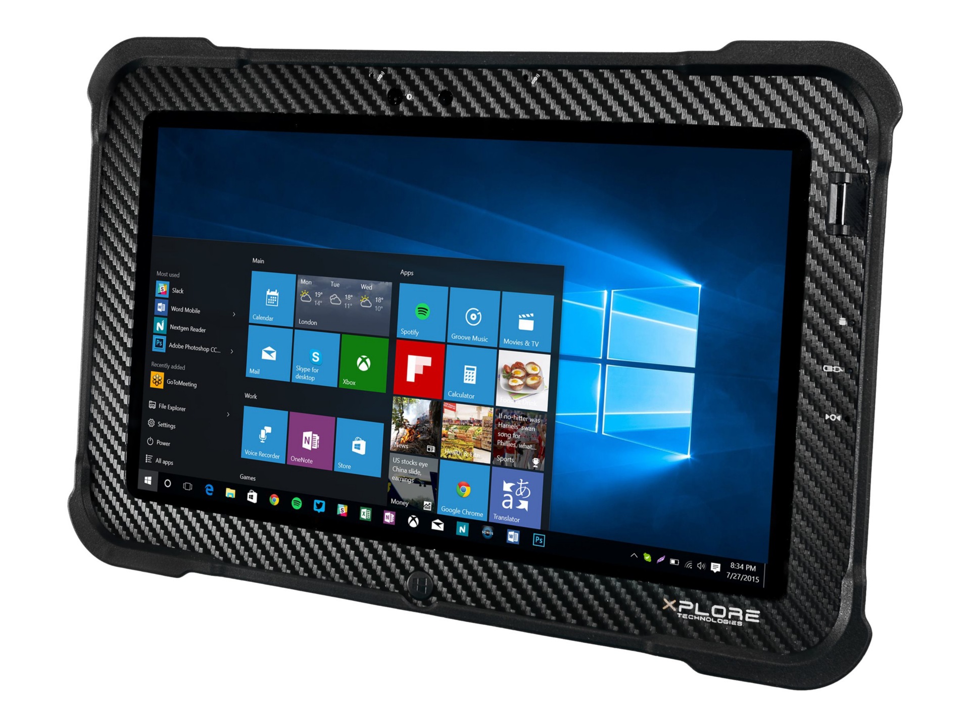 Xplore XSlate B10 - 10.1" - Core i5 5350U - 8 GB RAM - 128 GB SSD