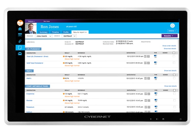 Cybernet 22" Fanless Medical Grade Personal Computer