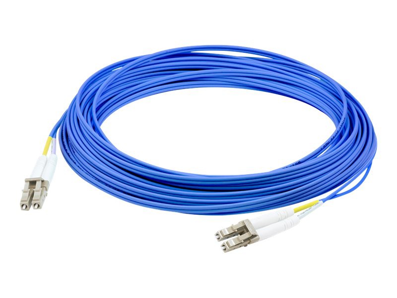 Proline 100ft Lc M To Lc M Blue Om4 Duplex Fiber Ofnr Patch Cable Pro Lc Lc 100f5om4 Blue