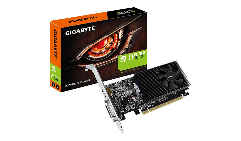 Gigabyte GT 1030 Low Profile D4 2G - graphics card - GF GT 1030 - 2 GB