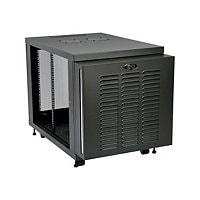 Tripp Lite SmartRack 12U Mid-Depth Rack Enclosure Cabinet for Harsh Environments, 230V - rack - 12U