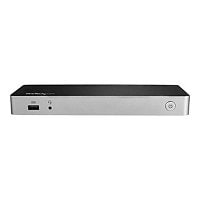 StarTech.com USB C Dock - 4K Dual Monitor HDMI & DisplayPort USB Type-C Docking Station - 60W Power Delivery, SD, 4-port