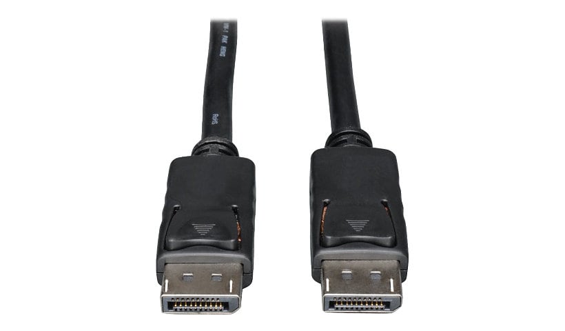 Eaton Tripp Lite Series DisplayPort Cable with Latching Connectors, 4K 60 Hz (M/M), Black, 1 ft. (0,31 m) - DisplayPort