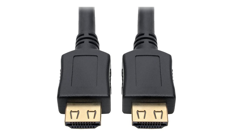 Eaton Tripp Lite Series High-Speed HDMI Cable, Gripping Connectors, 4K (M/M), Black, 6 ft. (1.83 m) - HDMI cable - 1.83