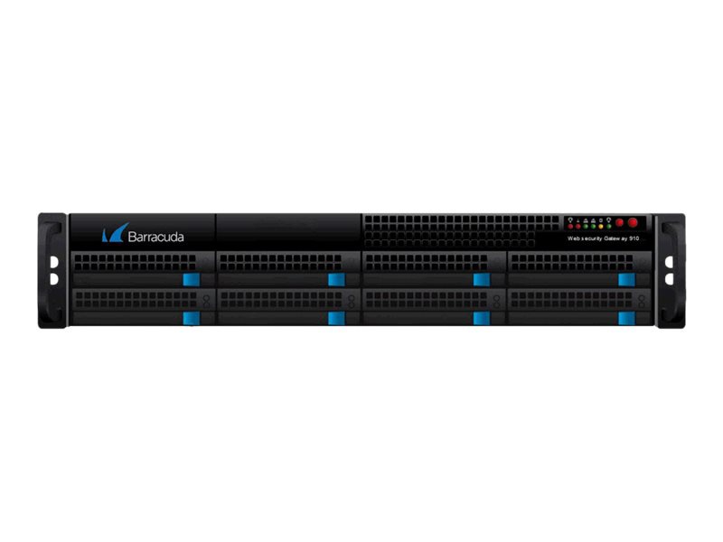 Barracuda Web Security Gateway 910B - security appliance - with 3 years Energize Updates + Instant Replacement