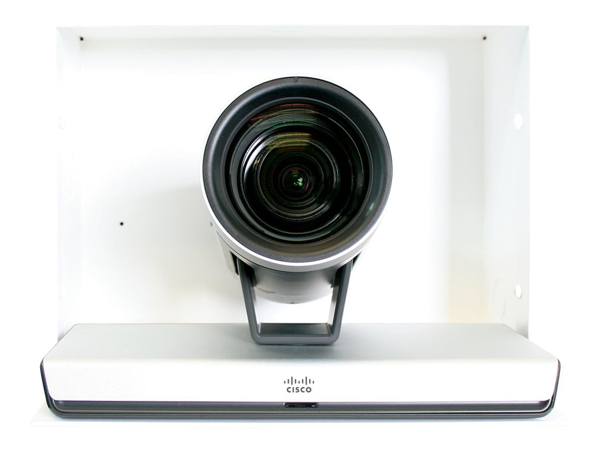 Vaddio In-Wall Camera Enclosure - For Cisco Precision 60 - White