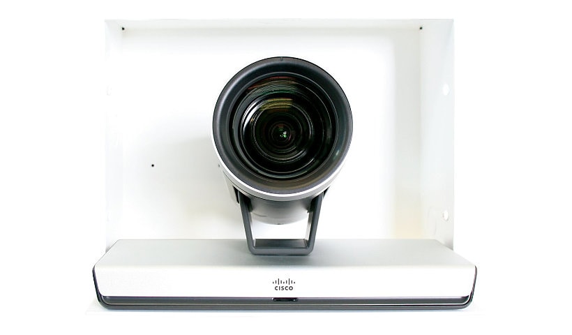 Vaddio In-Wall Camera Enclosure - For Cisco Precision 60 - White