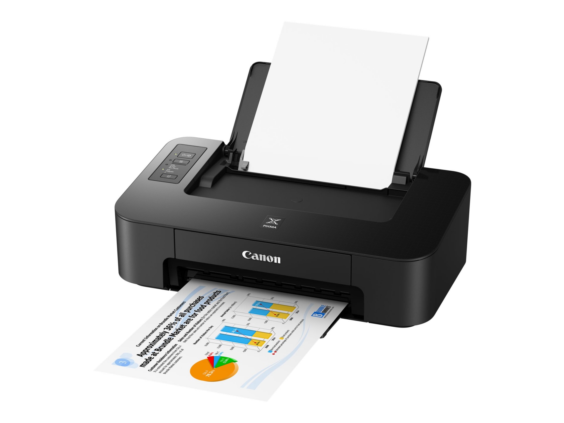Lager kapre kalorie Canon PIXMA TS202 - printer - color - ink-jet - 2319C002 - Inkjet Printers  - CDW.com