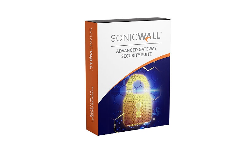 SonicWall Advanced Gateway Security Suite - subscription license (1 year) - 1 license