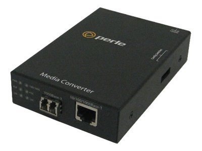 Perle S-1000-S2LC120 - fiber media converter - GigE