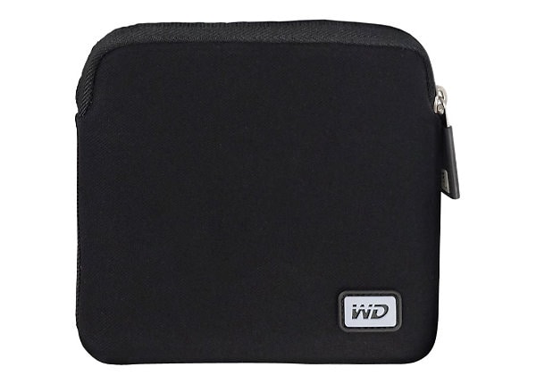 WD My Passport Wireless Pro Neoprene Carrying Case WDBDRF0000NBK - storage drive carrying case