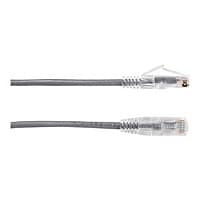 Black Box Slim-Net patch cable - 2 ft - gray