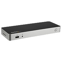 StarTech.com USB C Dock - 4K Dual Monitor HDMI/DisplayPort, 60W PD/SD/4xUSB