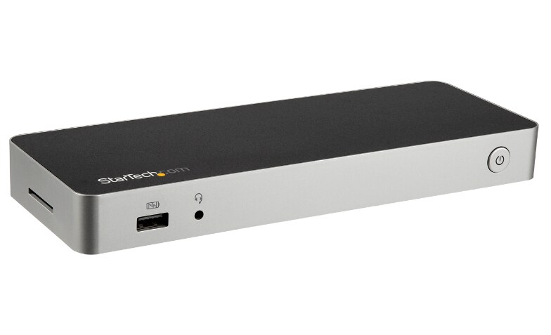 StarTech.com C Dock - 4K Monitor HDMI and DisplayPort USB-C Docking Station 60W PD SD 4xUSB - DK30CHDDPPD - Docking Stations & Port Replicators CDW.com