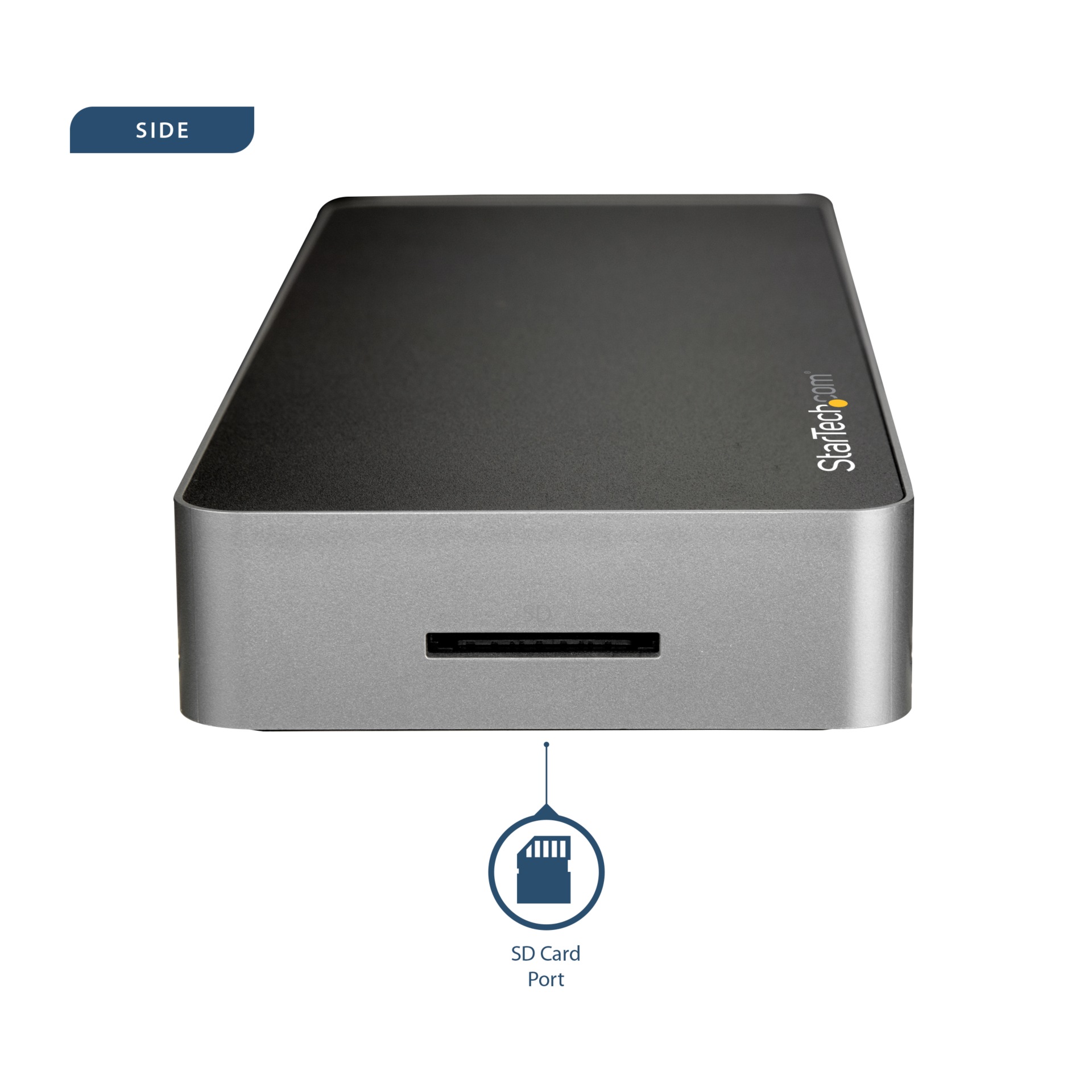 Thumbnail 2 of 12 for StarTech.com USB-C Dock 4K Dual Monitor - HDMI/DP, 60W PD/SD Docking Station, 4xUSB - USB-C Dock - Docking Station