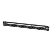 Tripp Lite Cat5 / Cat5e PoE Patch Panel 24-Port 110 568A/B RJ45 1URM TAA