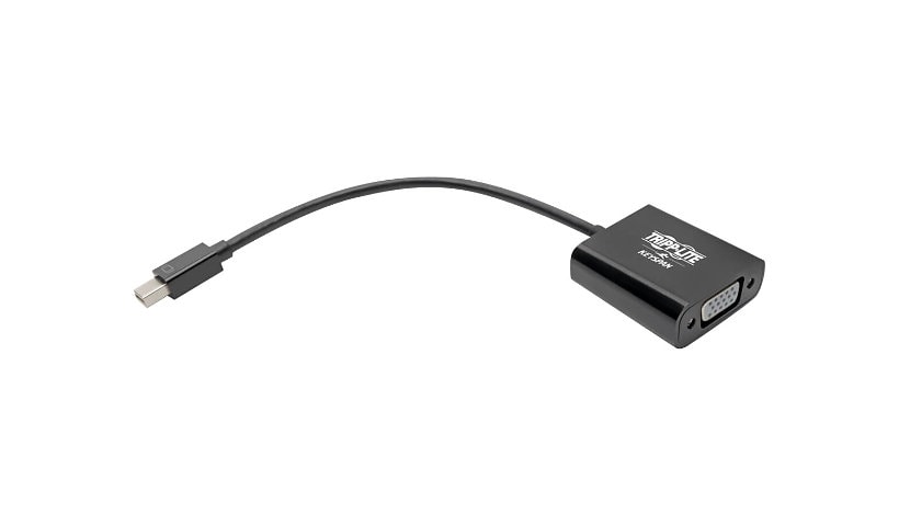 Tripp Lite Keyspan Mini DisplayPort to VGA Adapter Active 1080p Black mDP to VGA - video converter - black