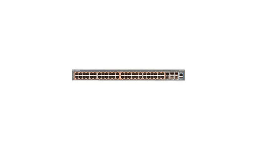 Extreme Networks Ethernet Routing Switch 3600 3650GTS-PWR+ - switch - 50 ports - managed - rack-mountable